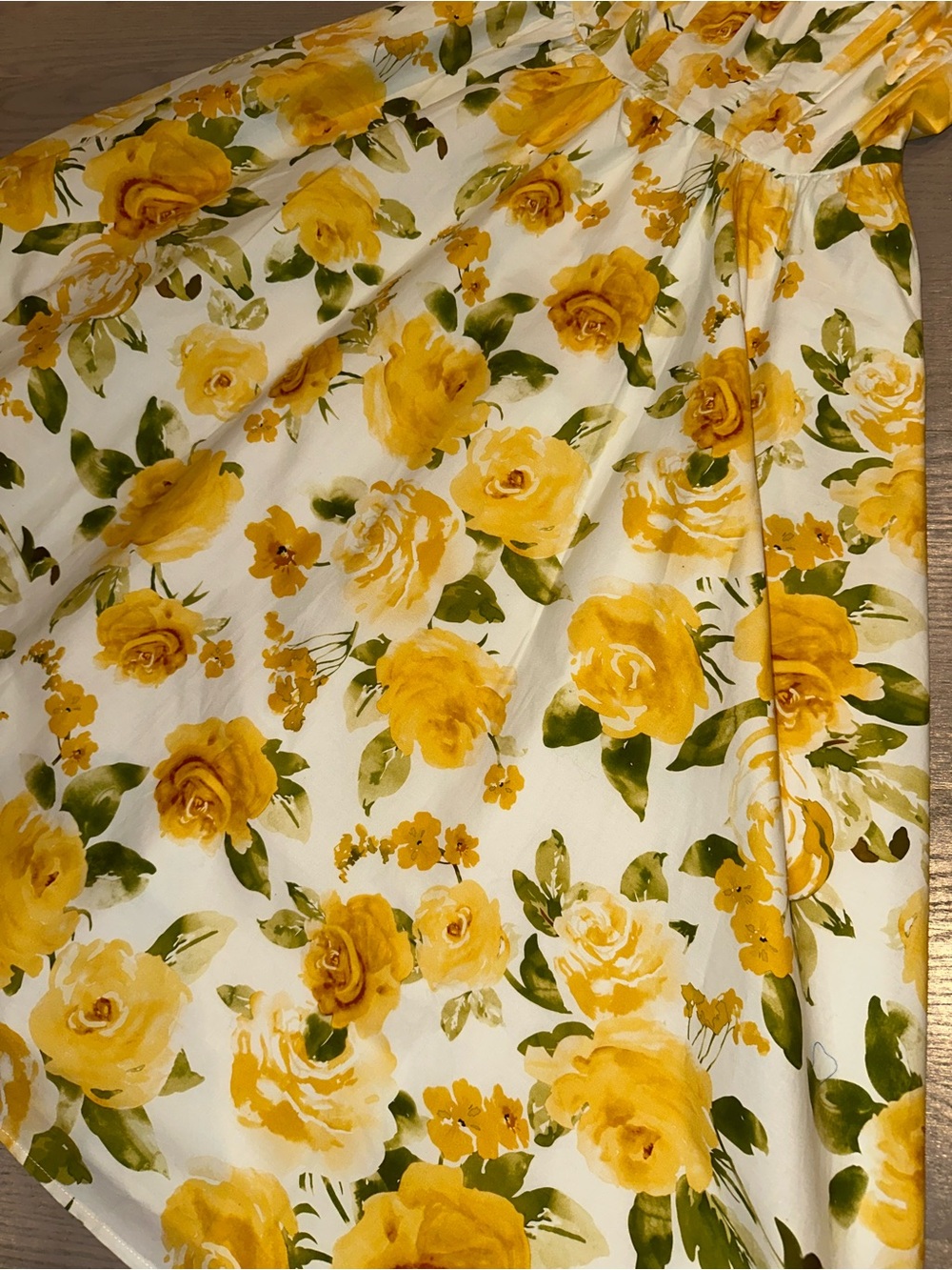 Jason Wu White Dress with Yellow Floral Print - Picture 2 of 7